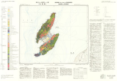 サムネイル画像：地質図面