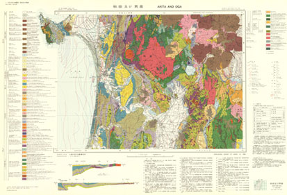 サムネイル画像：地質図面
