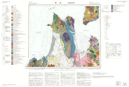サムネイル画像：地質図面