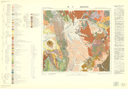 サムネイル画像：地質図面
