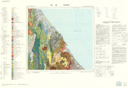 サムネイル画像：地質図面