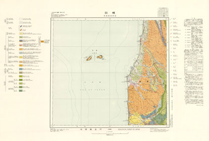 サムネイル画像：地質図面