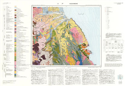 サムネイル画像：地質図面