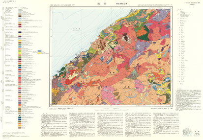 サムネイル画像：地質図面