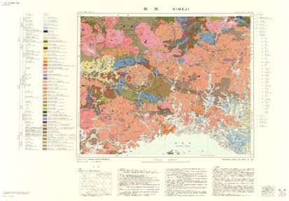 サムネイル画像：地質図面
