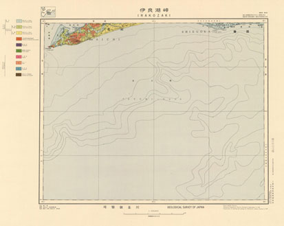 サムネイル画像：地質図面