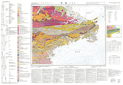 サムネイル画像：地質図面