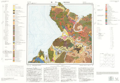 サムネイル画像：地質図面