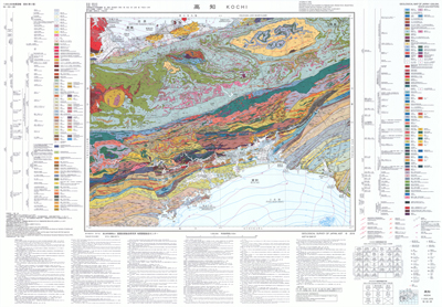 サムネイル画像：地質図面