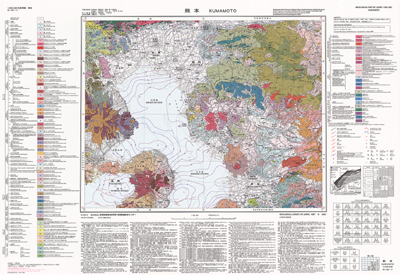 サムネイル画像：地質図面
