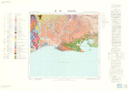 サムネイル画像：地質図面