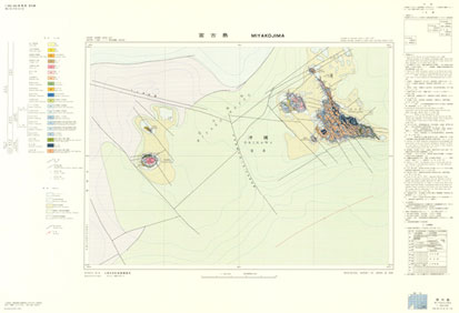 サムネイル画像：地質図面