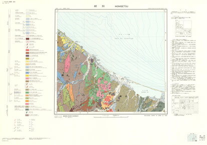 サムネイル画像：地質図面