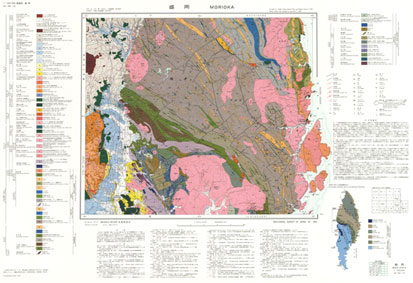 サムネイル画像：地質図面