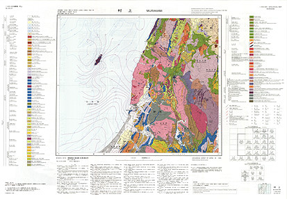 サムネイル画像：地質図面