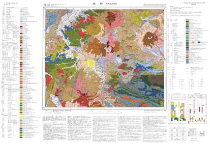 サムネイル画像：地質図面