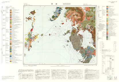 サムネイル画像：地質図面