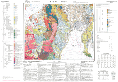 サムネイル画像：地質図面
