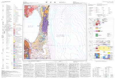 サムネイル画像：地質図面