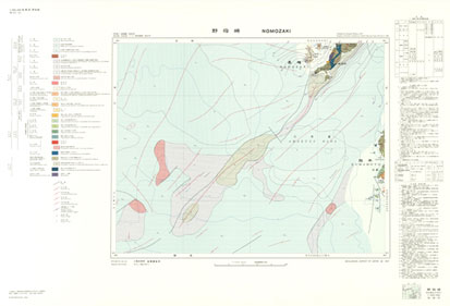 サムネイル画像：地質図面