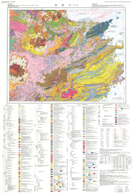 サムネイル画像：地質図面