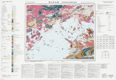 サムネイル画像：地質図面