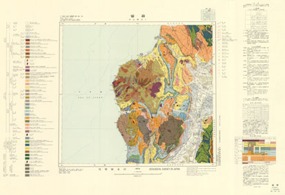 サムネイル画像：地質図面