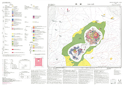 サムネイル画像：地質図面