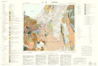 サムネイル画像：地質図面