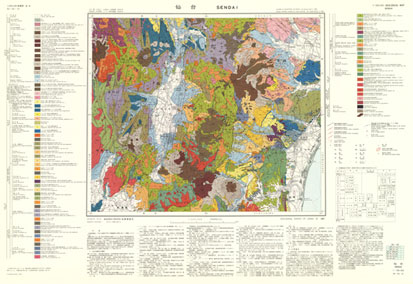 サムネイル画像：地質図面