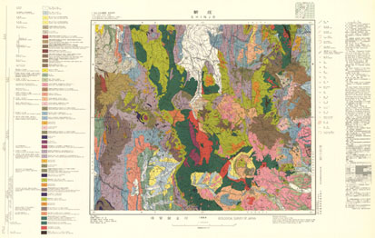 サムネイル画像：地質図面