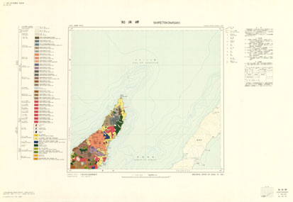 サムネイル画像：地質図面