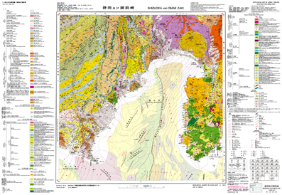 サムネイル画像：地質図面