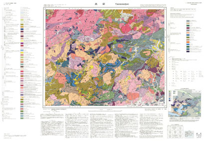 サムネイル画像：地質図面