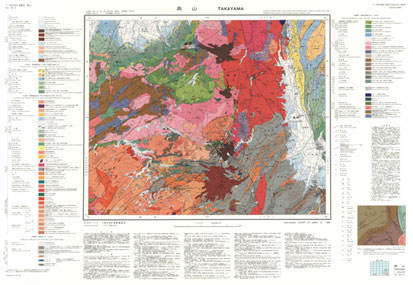 サムネイル画像：地質図面