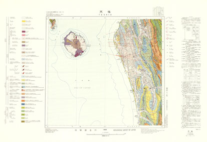 サムネイル画像：地質図面