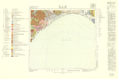 サムネイル画像：地質図面