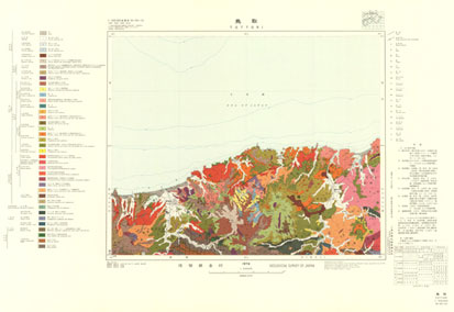 サムネイル画像：地質図面
