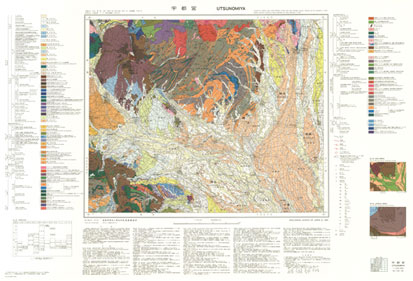 サムネイル画像：地質図面