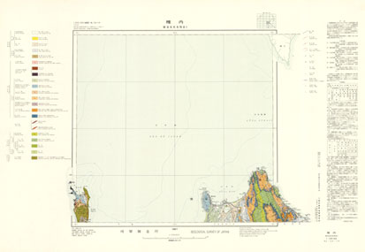 サムネイル画像：地質図面