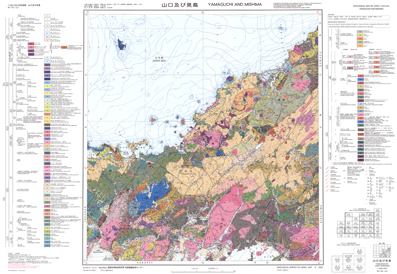 サムネイル画像：地質図面