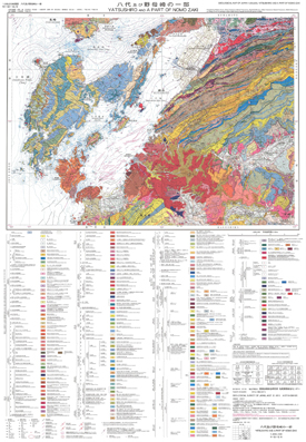 サムネイル画像：地質図面