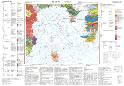 サムネイル画像：地質図面