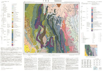 サムネイル画像：地質図面