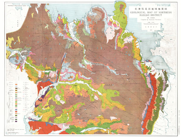 佐世保北部地域地質図 サムネイル画像