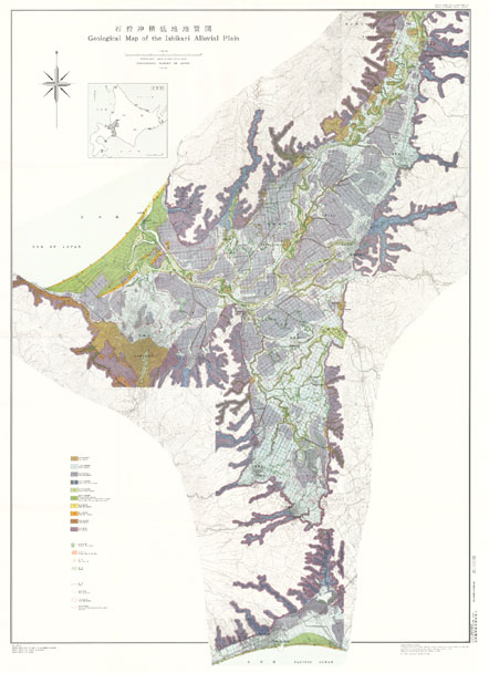 石狩沖積低地地質図 サムネイル画像