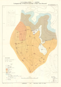 生田試験地関東ローム地質図 サムネイル画像