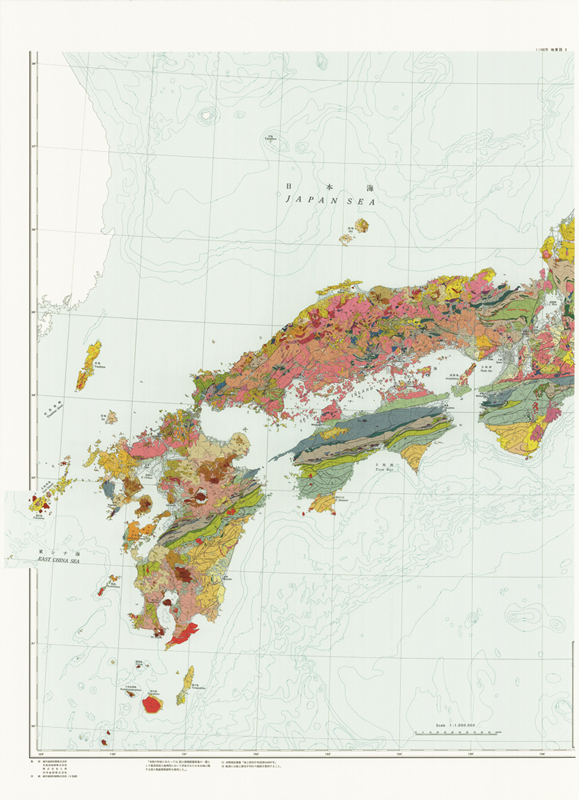 産総研 地質調査総合センター：地質図カタログ