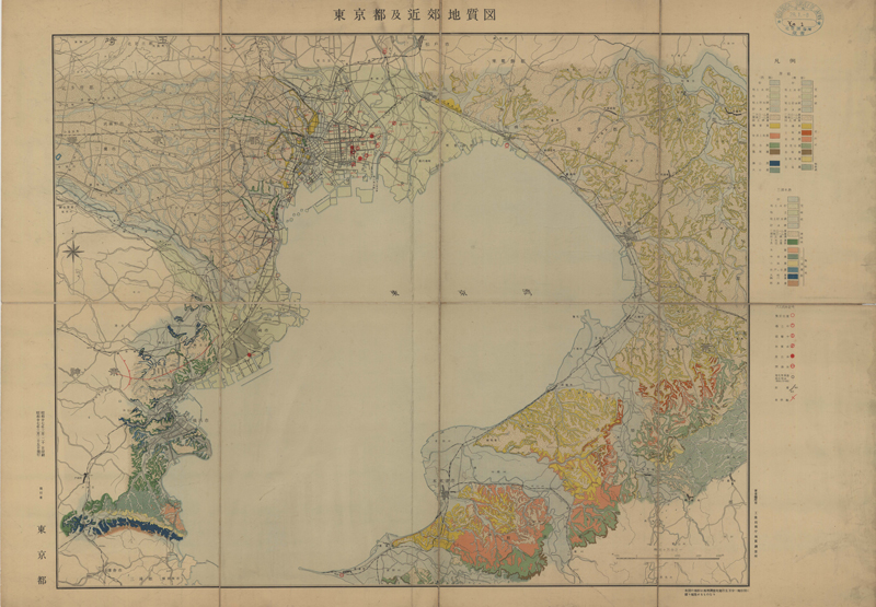 東京都及近郊地質図 サムネイル画像