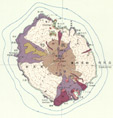 図：利尻島の地質図